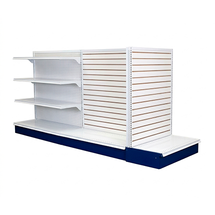 CONJUNTO GÓNDOLA ISLA CON EXHIBIPANEL