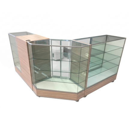 VITRINA MODULAR TIPO ESCUADRA